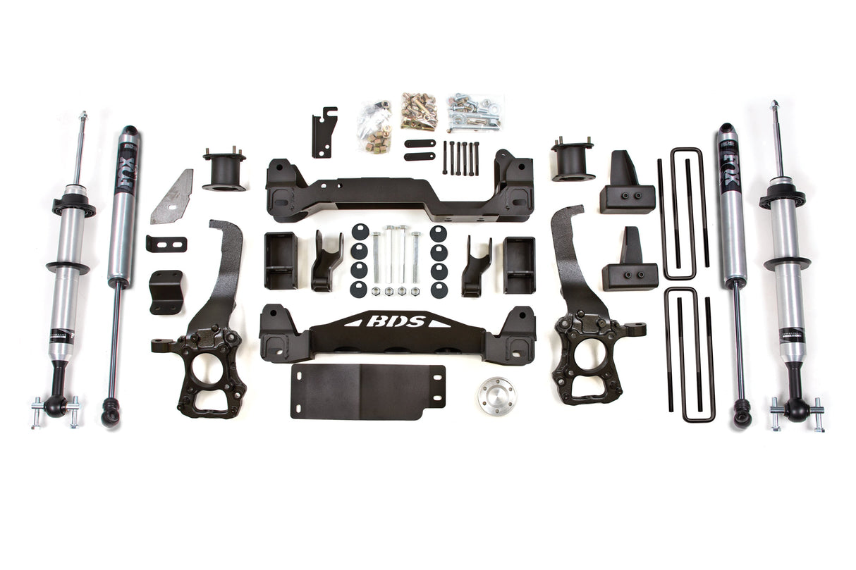 4 Inch Lift Kit | FOX 2.0 Strut  | Ford F150 (2014) 4WD FOX
