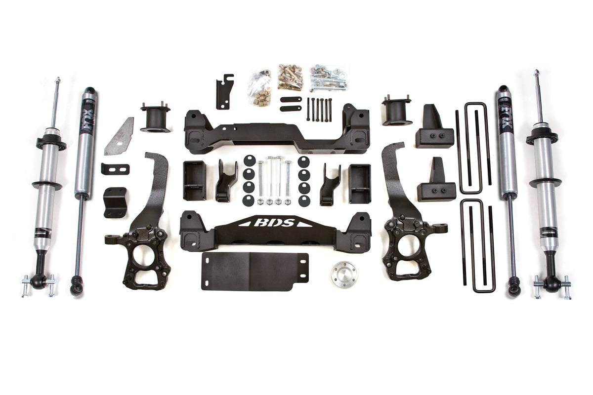 4 Inch Lift Kit | FOX 2.0 Strut  | Ford F150 (2014) 4WD FOX