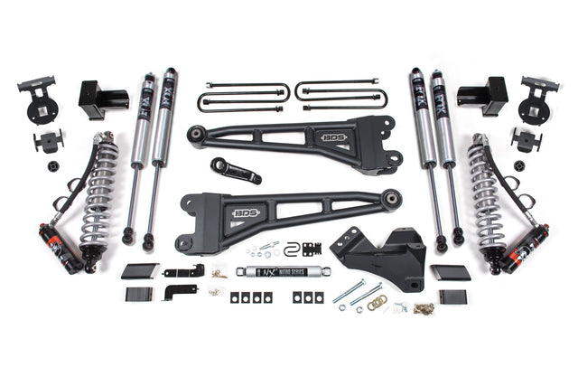 5 Inch Lift Kit w/ Radius Arm | FOX 2.5 Performance Elite Coilover | Ford F250/F350 Super Duty (23-26) 4WD | Diesel BDS Suspension