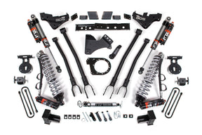 7 Inch Lift Kit w/ 4-Link | FOX 2.5 Performance Elite Coilover Conversion | Ford F350 Super Duty DRW (23-26) 4WD | Diesel BDS Suspension