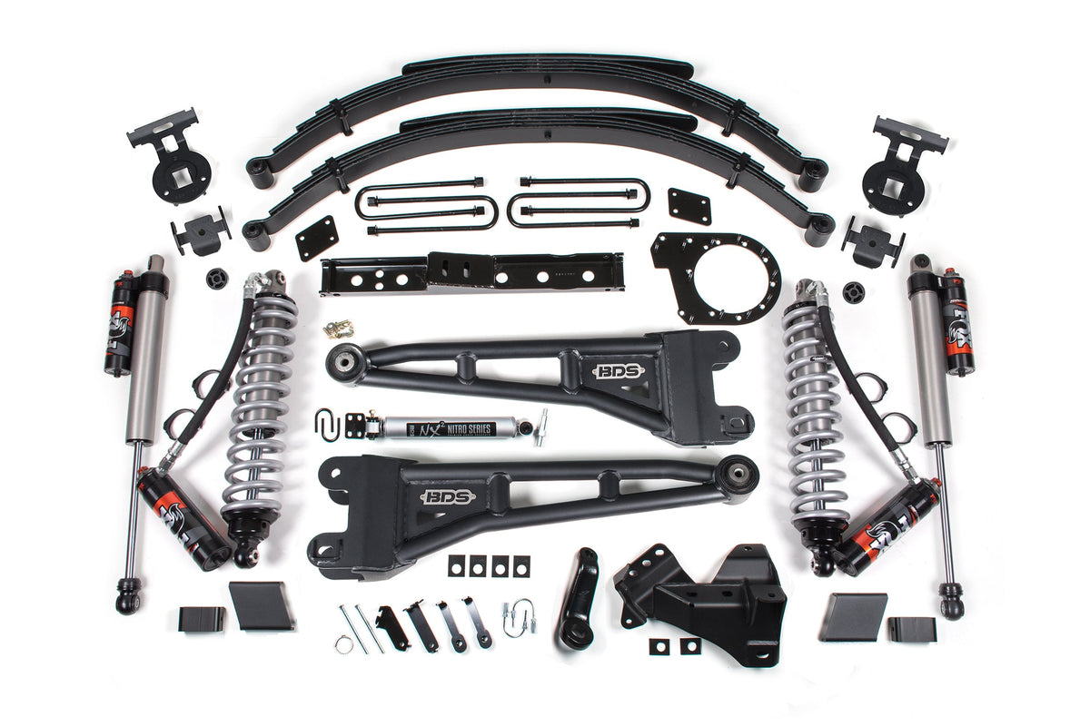 7 Inch Lift Kit w/ Radius Arm | FOX 2.5 Performance Elite | Ford F250/F350 Super Duty (23-26) | Diesel