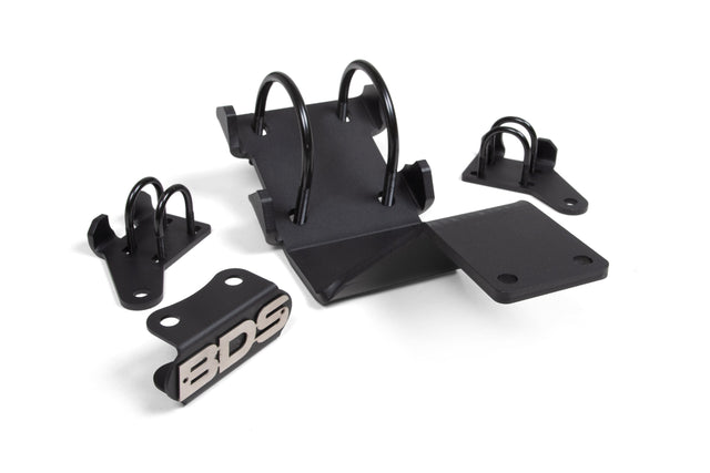Dual Steering Stabilizer Mounting Kit | Fits 0-2 Inch Lift | Ford F250/F350 Super Duty (05-26) 4WD BDS Suspension