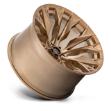 Fuel Offroad Flame Platinum Bronze 22x12-44mm offset 6x139.7 bolt pattern
