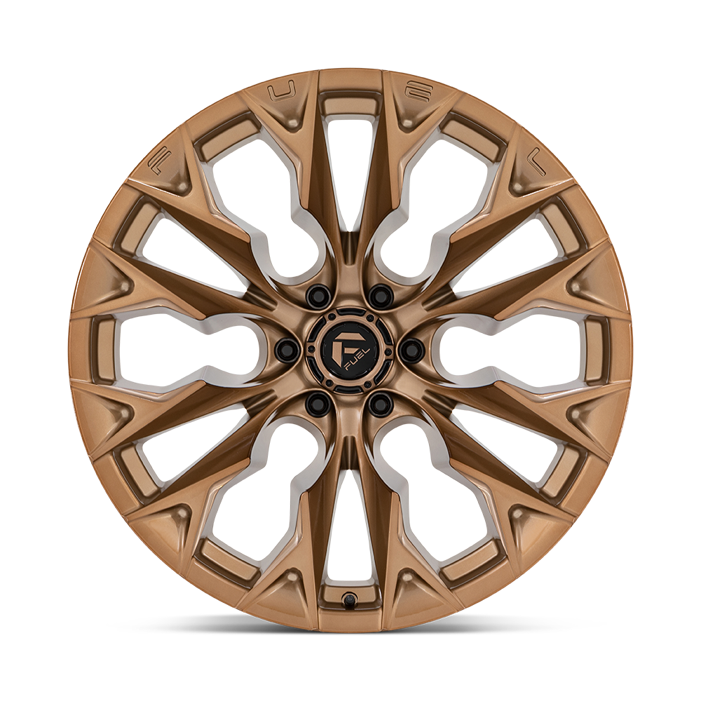 Fuel Offroad Flame Platinum Bronze 22x12-44mm offset 6x139.7 bolt pattern