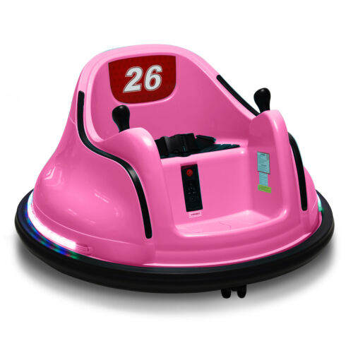 Flashy Remote-Controlled Bumper Car for Kids with Electric Ride-On Fun