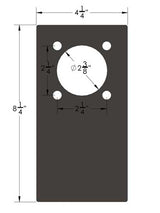Flat Orbital Hydraulic Steering Valve Mount