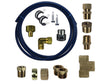 FASS FLK-S08 Single Return Line Kit, Single Unvented Return Line, Universal, Duramax, Cummins, Powerstroke FASS Diesel Fuel Systems