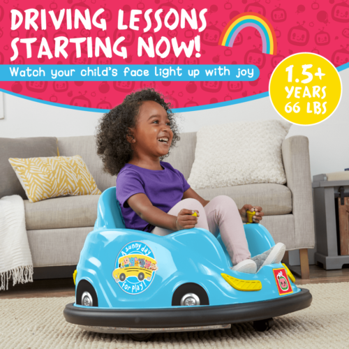 Flybar Electric Bumper Car Ride On with 6V Battery and Charger Included