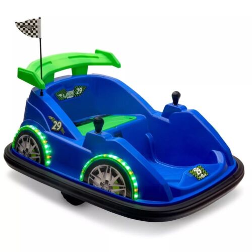 FLYBAR FUNPARK Racer BUMPER CAR Battery-Powered Ride On BUMPER CAR - Affordable Fun for All Ages!