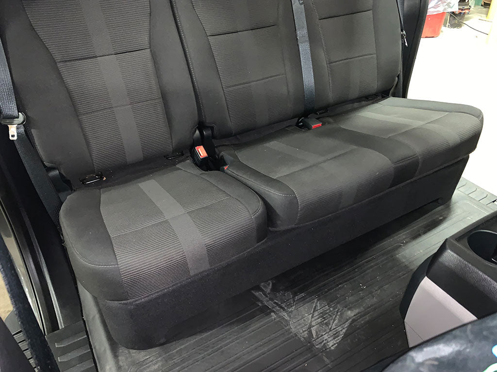 Underseat >>> Kicker Dual 10-inch Subwoofer Enclosure with Loaded Amplifier Rack