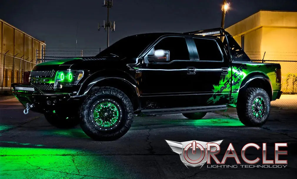 ORACLE LIGHTING LED ILLUMINATED WHEEL RINGS - COLORSHIFT oracle