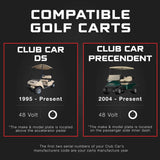 REFURBISHED - Club Car 48V Golf Cart Charger - Precedent & DS - Lead Acid - PRO VERSION