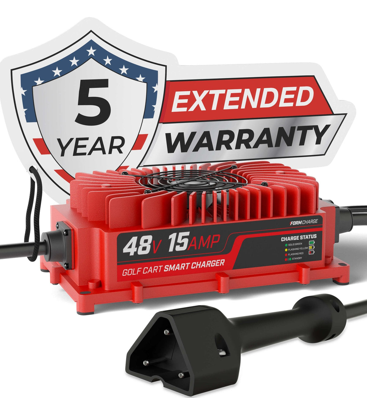 REFURBISHED - EZGO 48V Golf Cart Charger - RXV & TXT - Lead Acid - PRO VERSION