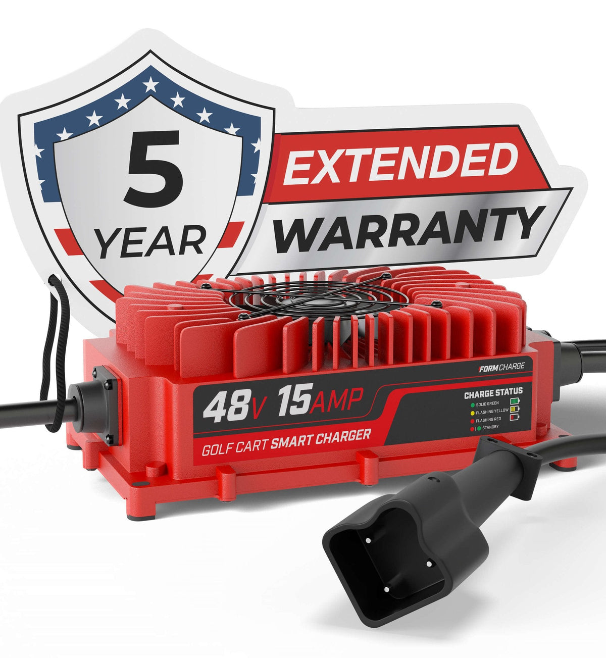 REFURBISHED - YAMAHA 48V Golf Cart Charger - G29, Drive & Drive 2 - Lead Acid - PRO VERSION