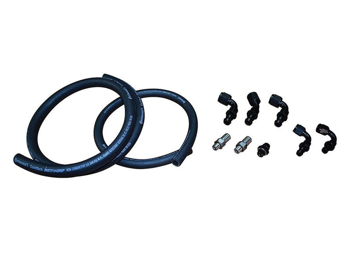 Fleece Fuel Distribution Block Hose and Fitting Kit, 2007.5-2009 Dodge Ram 6.7L Cummins Fleece Performance