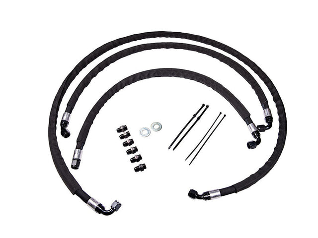 Fleece Transmission Cooler Line Set, 2017-2019 6.6L Duramax L5P Fleece Performance