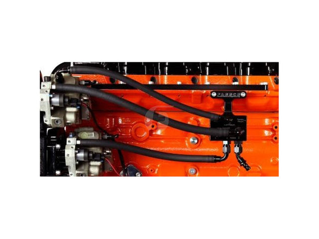 Fleece Fuel Distribution Block Hose & Fitting Kit, 2010-2017 Dodge 5.9L Cummins Fleece Performance