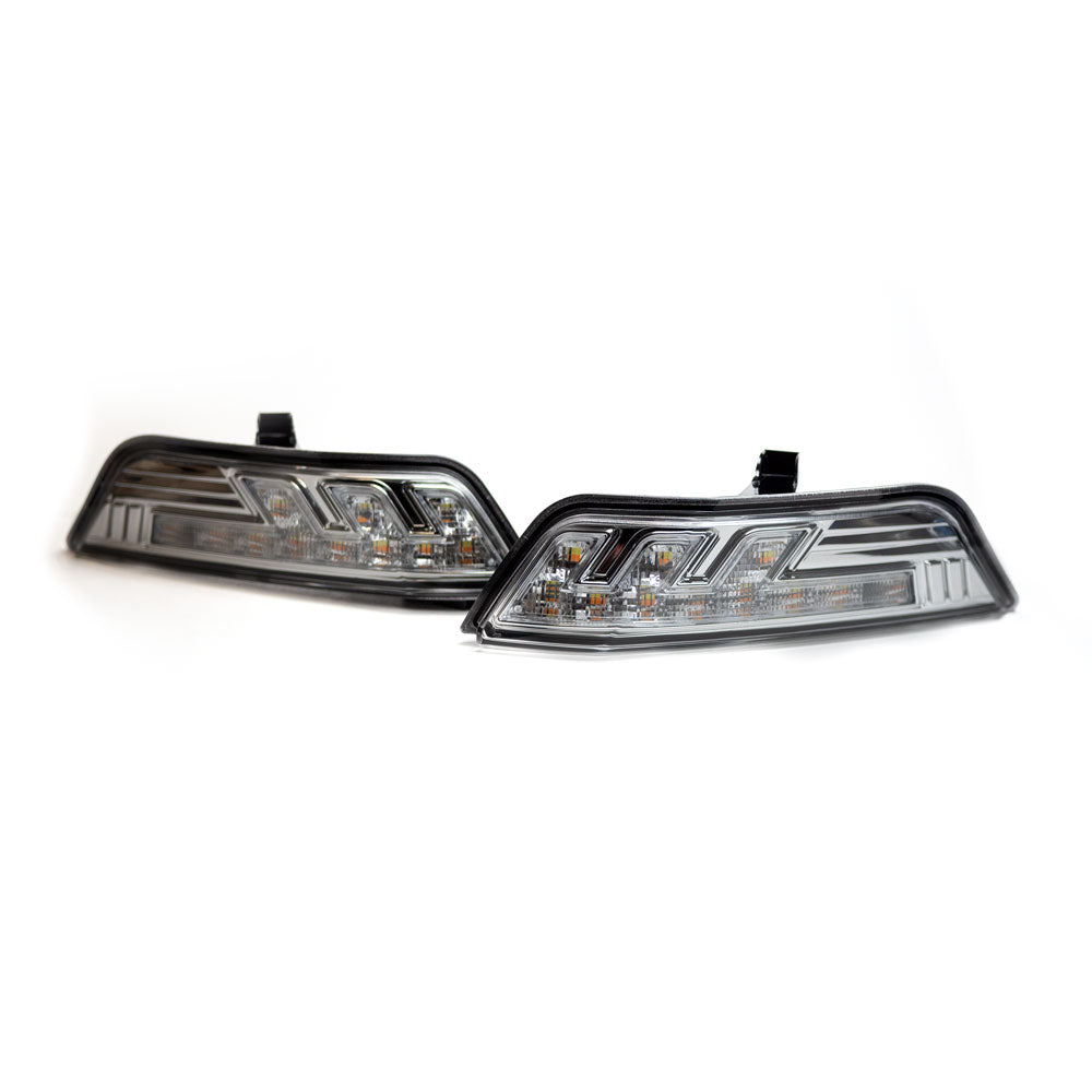 Ford Mustang 15-17 Front Bumper Corner Fender Light Kit LED Clear
