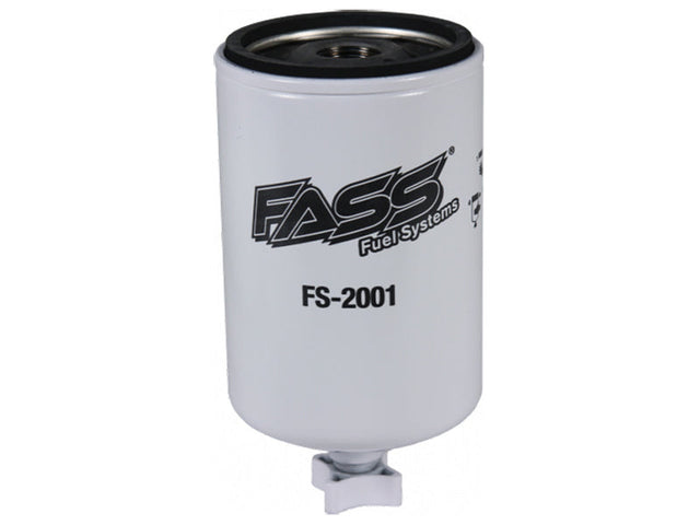 FASS FS-2001 Titanium Series Water Separator For Use With FASS Blue Titanium Series FASS Diesel Fuel Systems