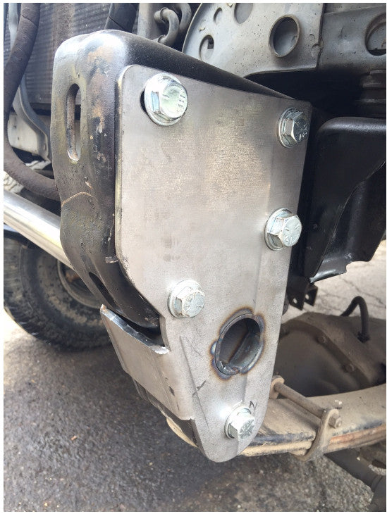 2" Front Shackle Reversal (OBS Spring) - 1985-1991 Ford F-Series