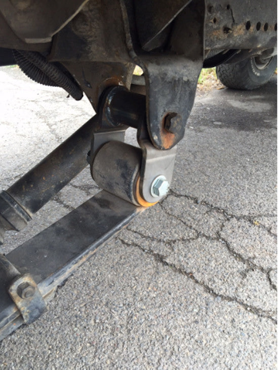 2" Front Shackle Reversal (OBS Spring) - 1985-1991 Ford F-Series