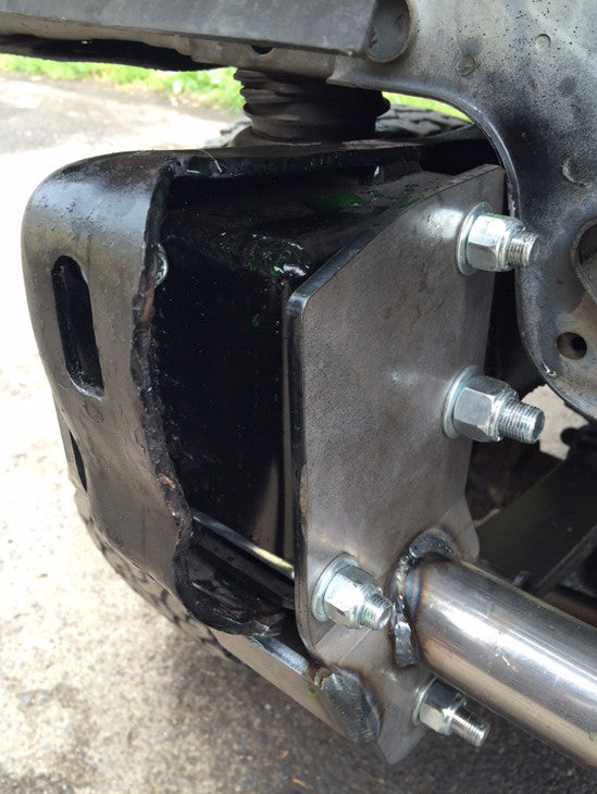 2" Front Shackle Reversal (OBS Spring) - 1985-1991 Ford F-Series