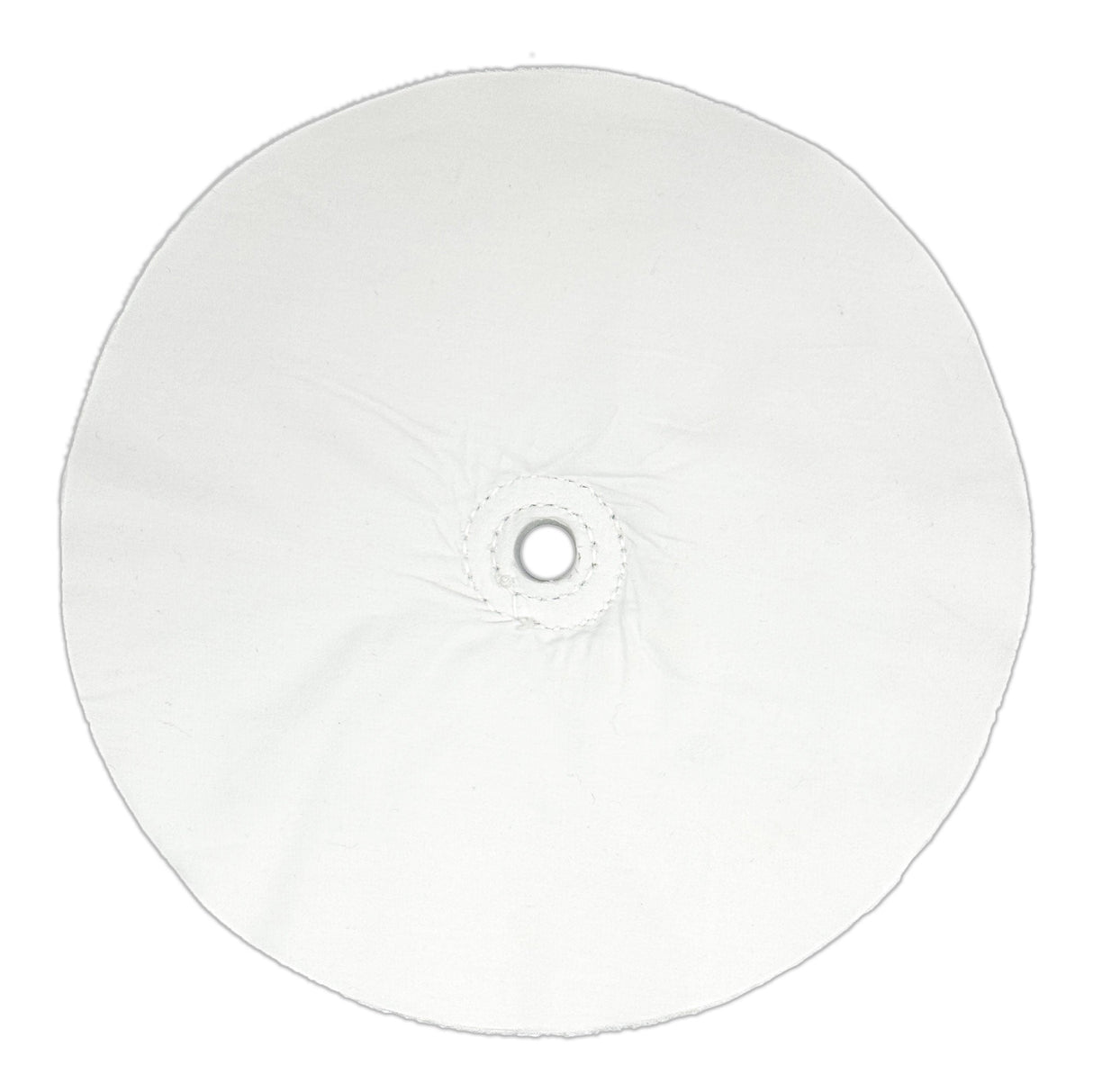 Single-Stitched Loose-Ply Buffing Wheels For Metal Finishing (with 1/2" Arbor Hole)