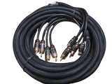 Full Tilt Audio HQ Series 4-Channel RCA Cable