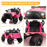 Fun and Safe Kids Ride-On Car with Music, Lights, and Remote Control