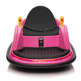 Fun and Safe Pink Rechargeable Bumper Car for Kids Ages 2-5