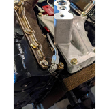 CNC Fabrication 4-Line Feed Valley Mount Fuel Line Kit - 7.3 Powerstroke (L99-2003)