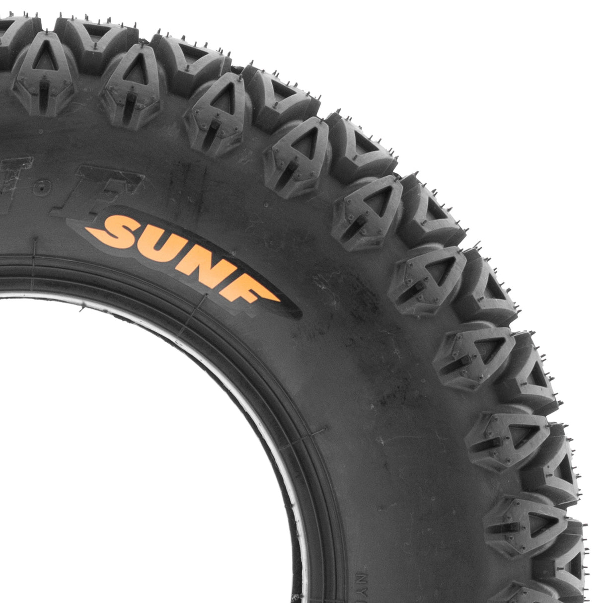 SunF ATV TIRE/UTV TIRE All Terrain Golf Cart Tire 4 PR Tubeless  G003 (bundle set) SUNF