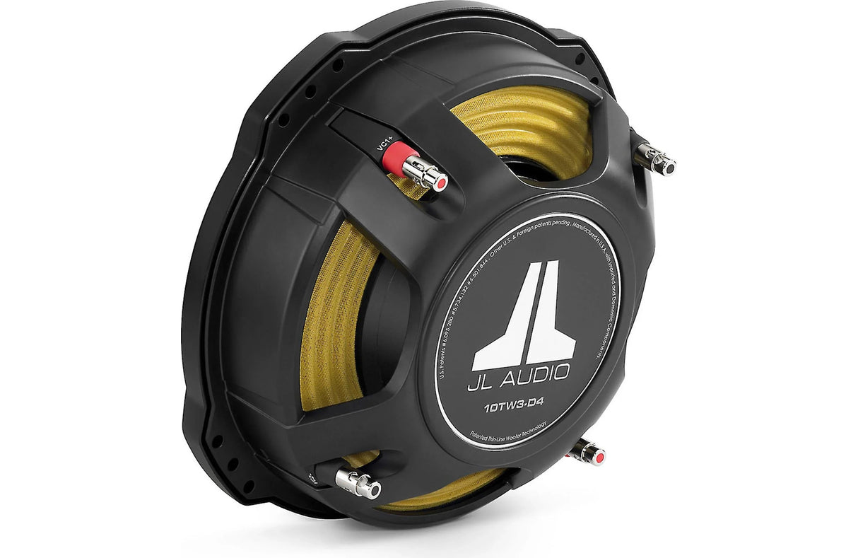 JL Audio 10TW3 | 10" 400W RMS Shallow Subwoofer DVC
