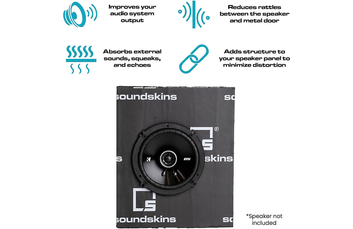 Soundskins x Crutchfield | SSK-2SK 2-Speaker Sound-Deadening Kit SoundSkins Global