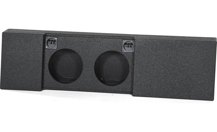SPL Subwoofer Box 2009-2024 F150 Super Crew & 2017-2024 F250/350 Dual Vented 10" Bedliner Finish