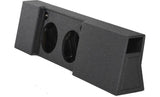 SPL Boxes SB362-212V-BL Custom-fit dual 12" ported subwoofer enclosure — fits 09-up Ford F-150 or 17-up F-250/350 SuperCrew trucks