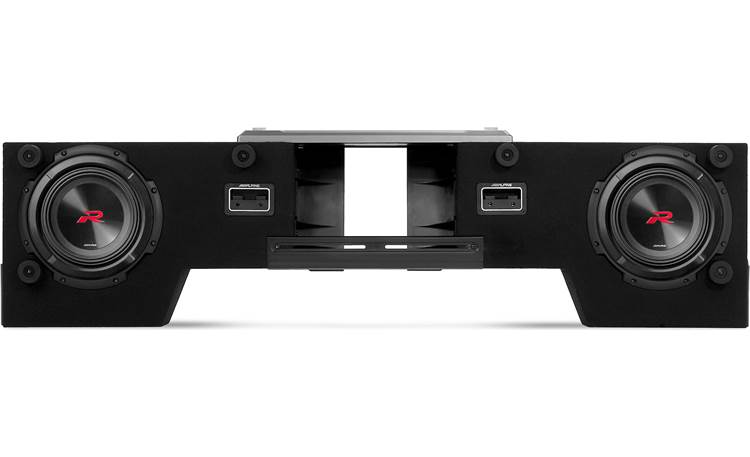 Alpine R2-DB8V-TRK Dual 8” Halo R-Series Preloaded Truck Subwoofer Enclosure with ProLink™