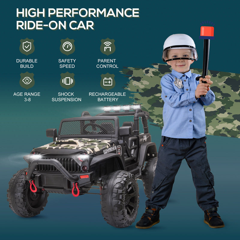 Electric Kids UTV Truck with Bluetooth Music and Dual Motors