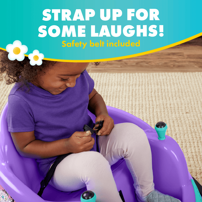 Gabby's Dollhouse Electric Bumper Car - 6V Battery Powered Ride On