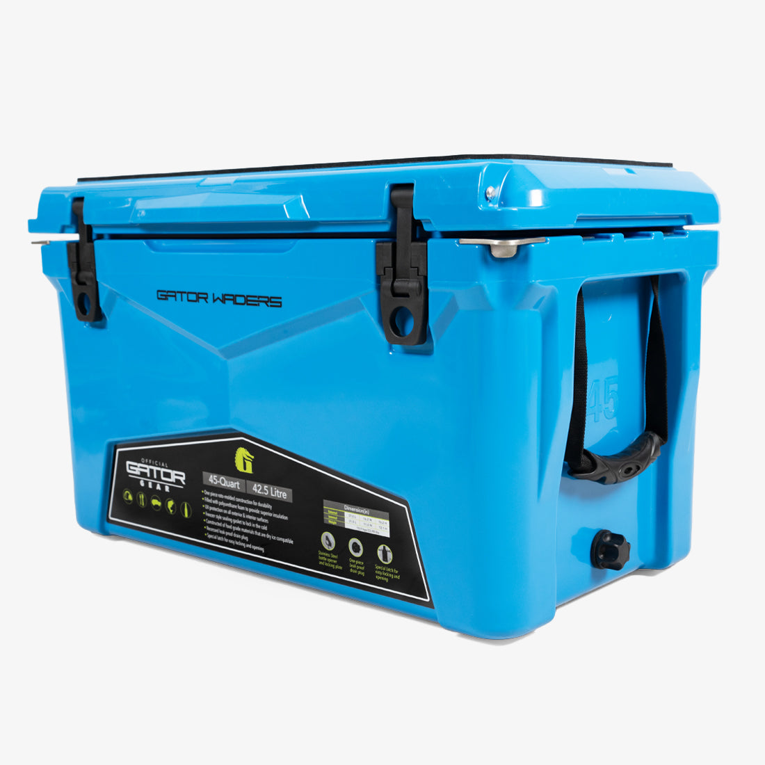 Bounty 45 Quart Cooler | Blue
