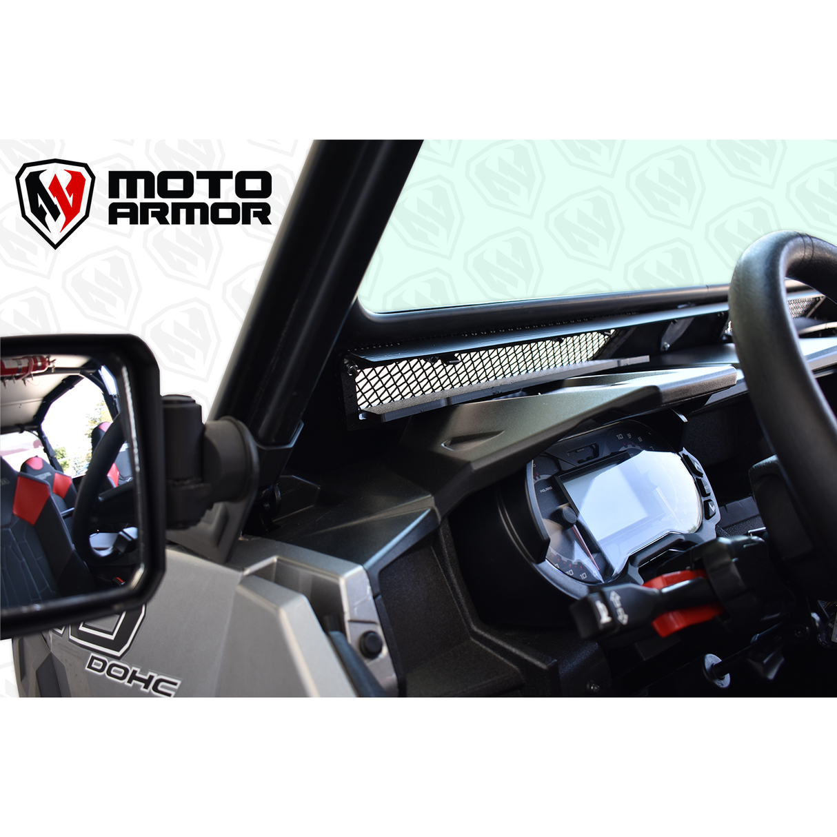 2016-2025 Polaris General Vented Glass Windshield -  Two Vent