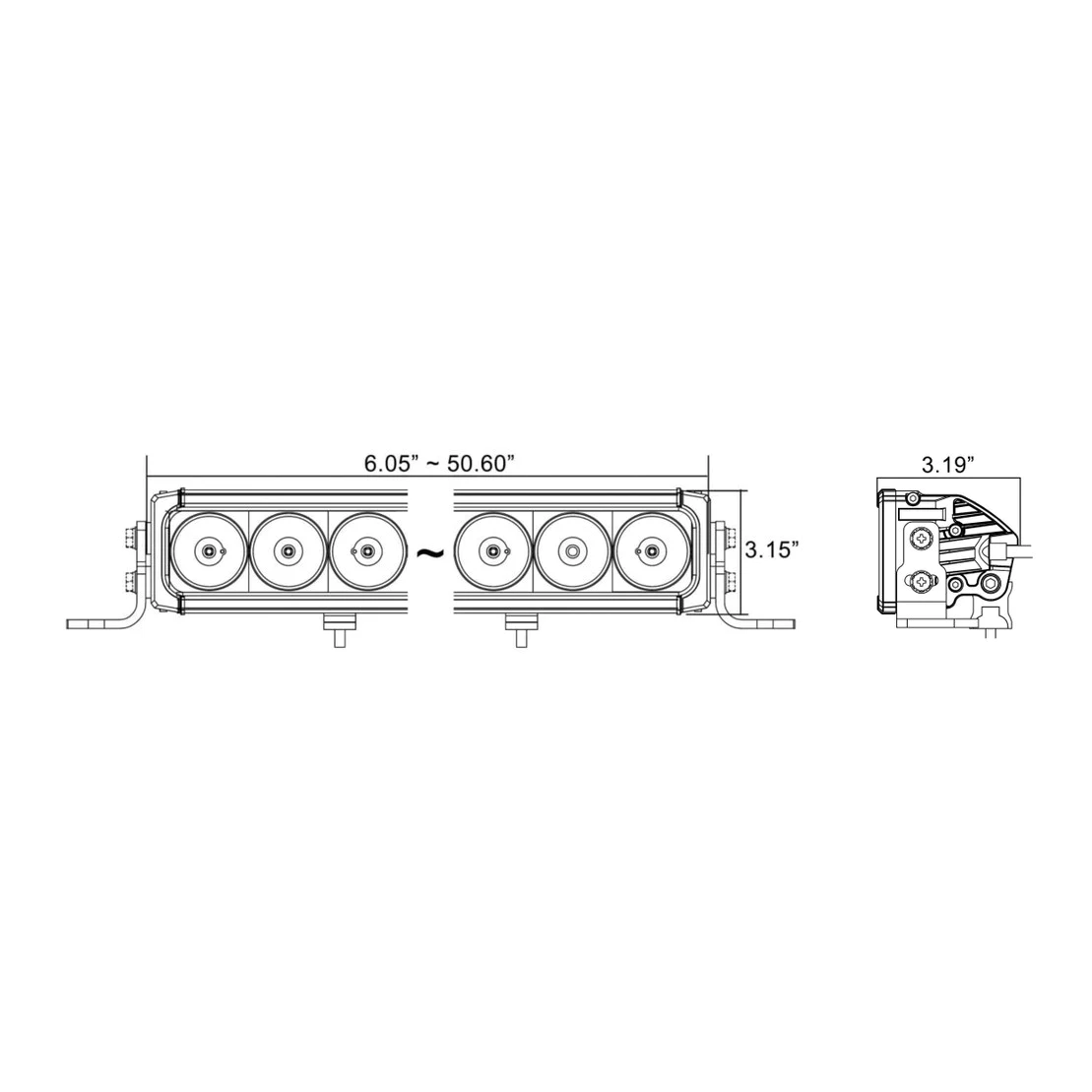 Vision X LED Grille - Chevy Duramax (2015-2019)