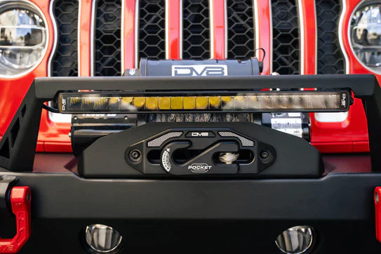DV8 Offroad 07-18 Jeep JK, 18+ JL/ JT Jeep Wrangler Front Stubby Bumper