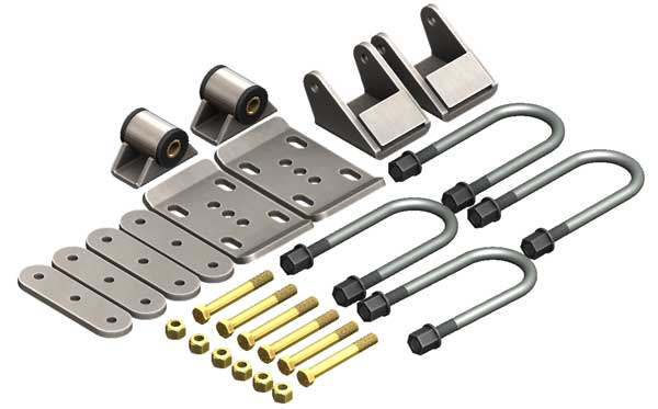 63 GM Leaf Spring Swap Kit