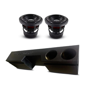(2) Sundown Audio X8 v4 & Chevy Extended Cab 99-06 Dual 8" Subwoofer Box Combo Sundown Audio