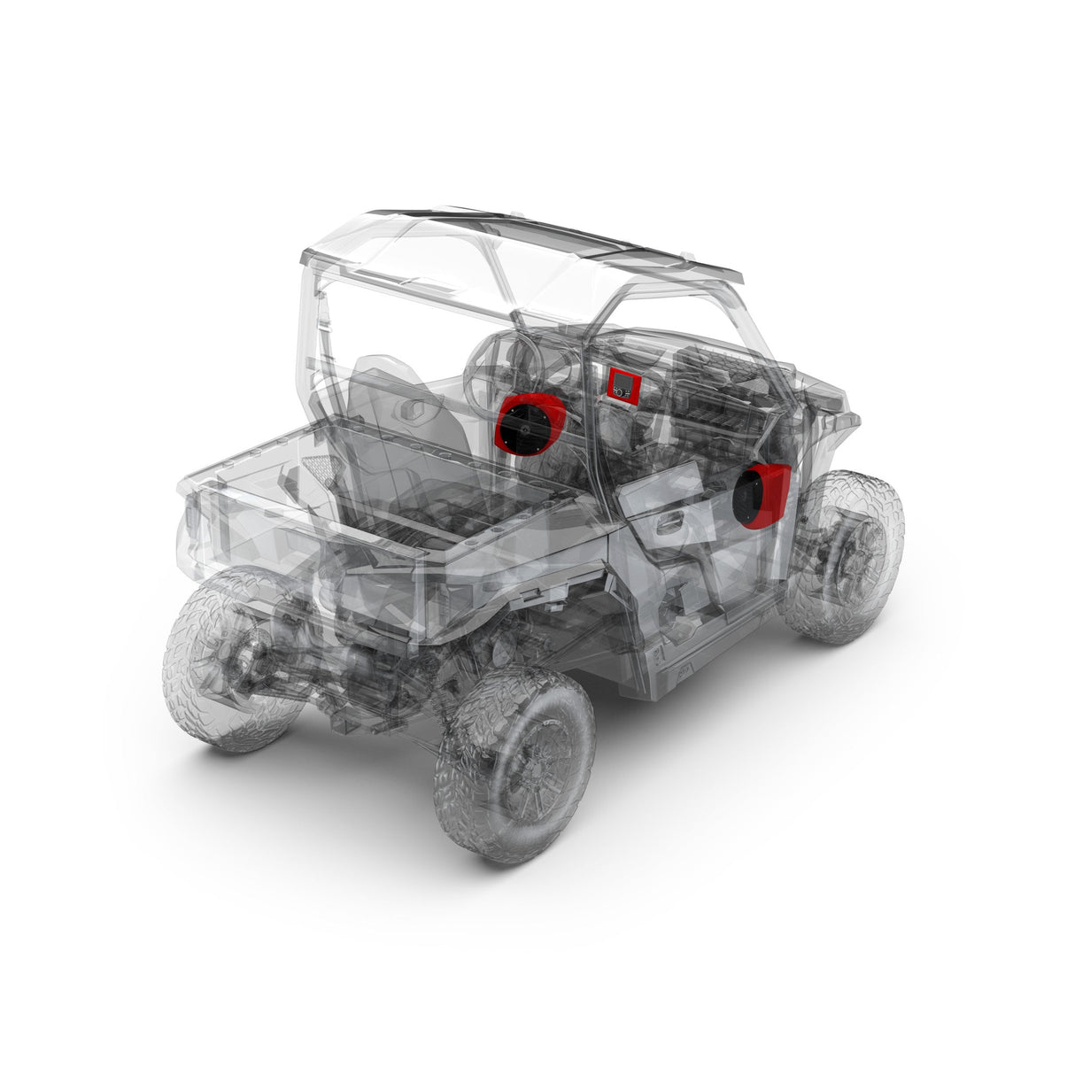 Polaris General Rockford Fosgate Audio Kit (Stage 2)
