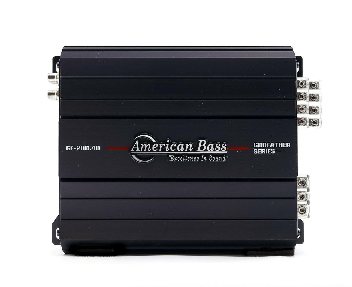 American Bass Godfather 200.4D  Class D High Performance Multichannel Amplifier
