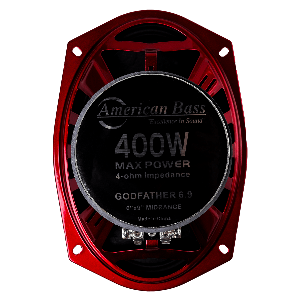 Godfather 6x9 Midrange Speakers w/Tweeter | 300 Watts (Pair)