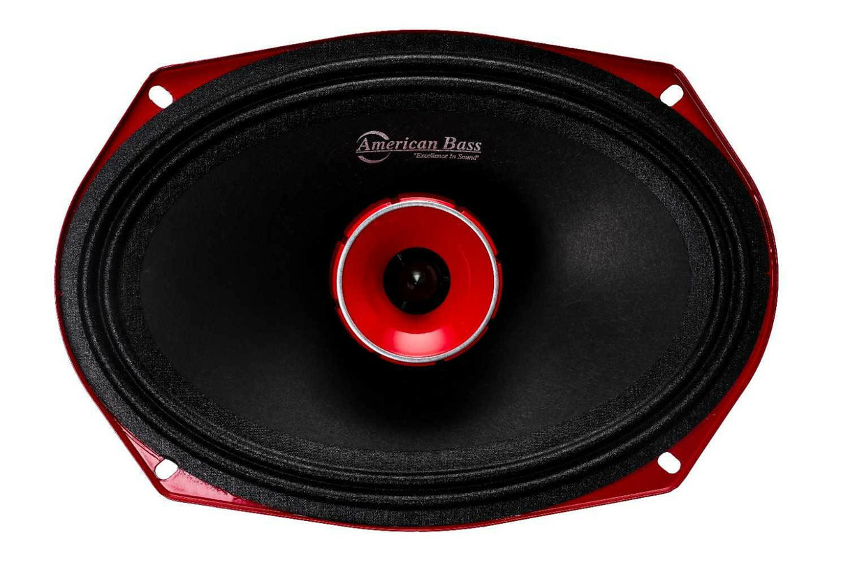 Godfather 6x9 Midrange Speakers w/Tweeter | 300 Watts (Pair)