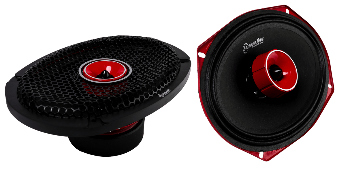 Godfather 6x9 Midrange Speakers w/Tweeter | 300 Watts (Pair)
